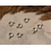 Бейлы серебристые 9*4 мм