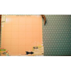 Бумага для скрапбукинга 2-сторонняя. 30.5*30.5 см 